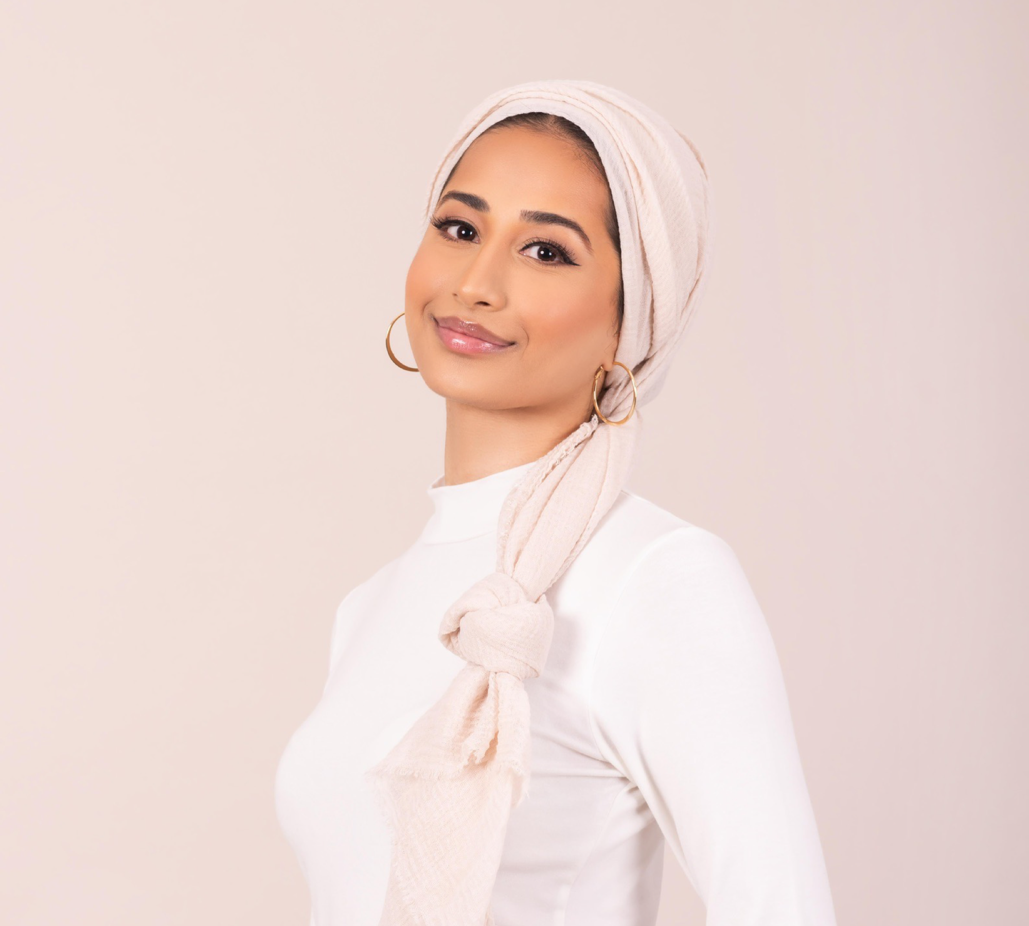 Pampkin Crinkled Cotton Hijab main image 0