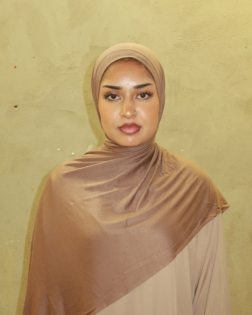 Brown Premium Jersey Hijab