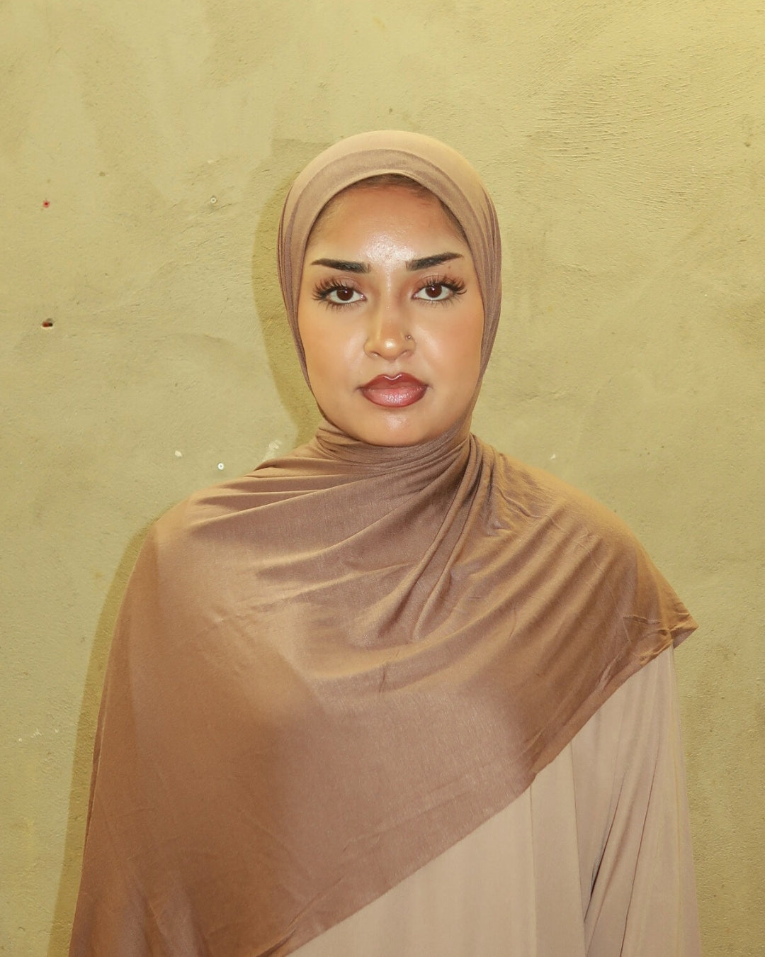Brown Premium Jersey Hijab