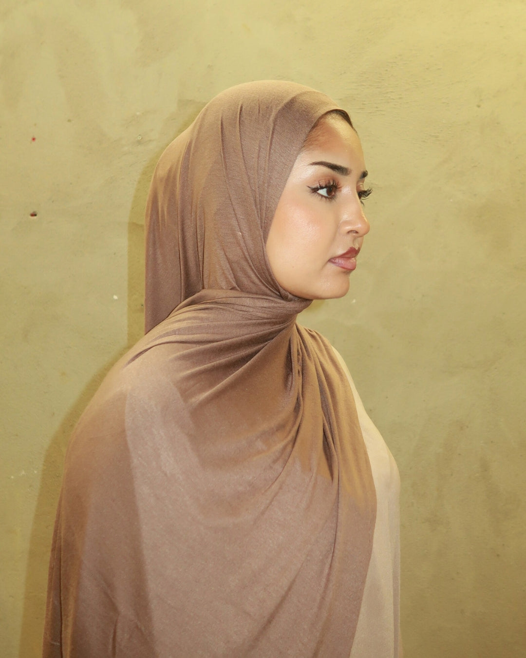 Brown Premium Jersey Hijab