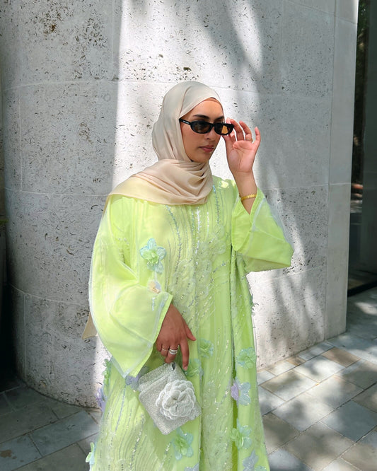 Spring Dew - Embellished Abaya