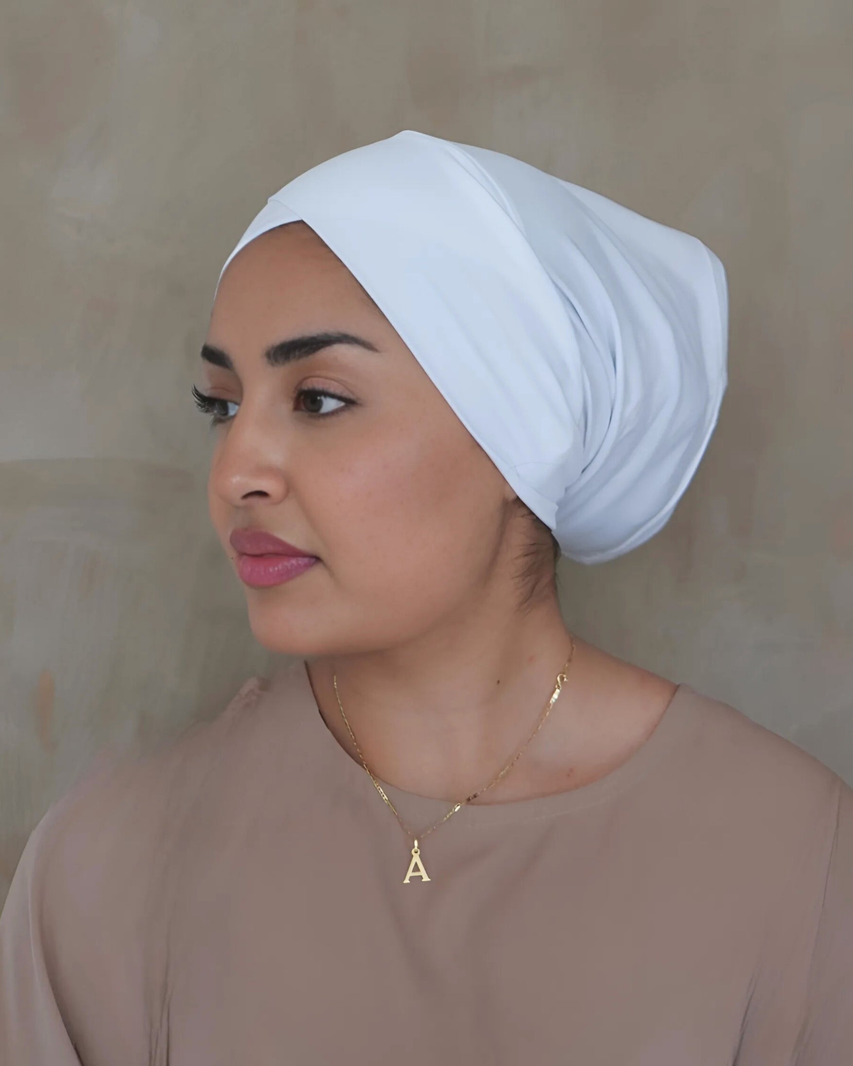White Criss Cross Undercap