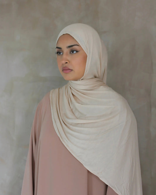 Nude Premium Jersey Hijab