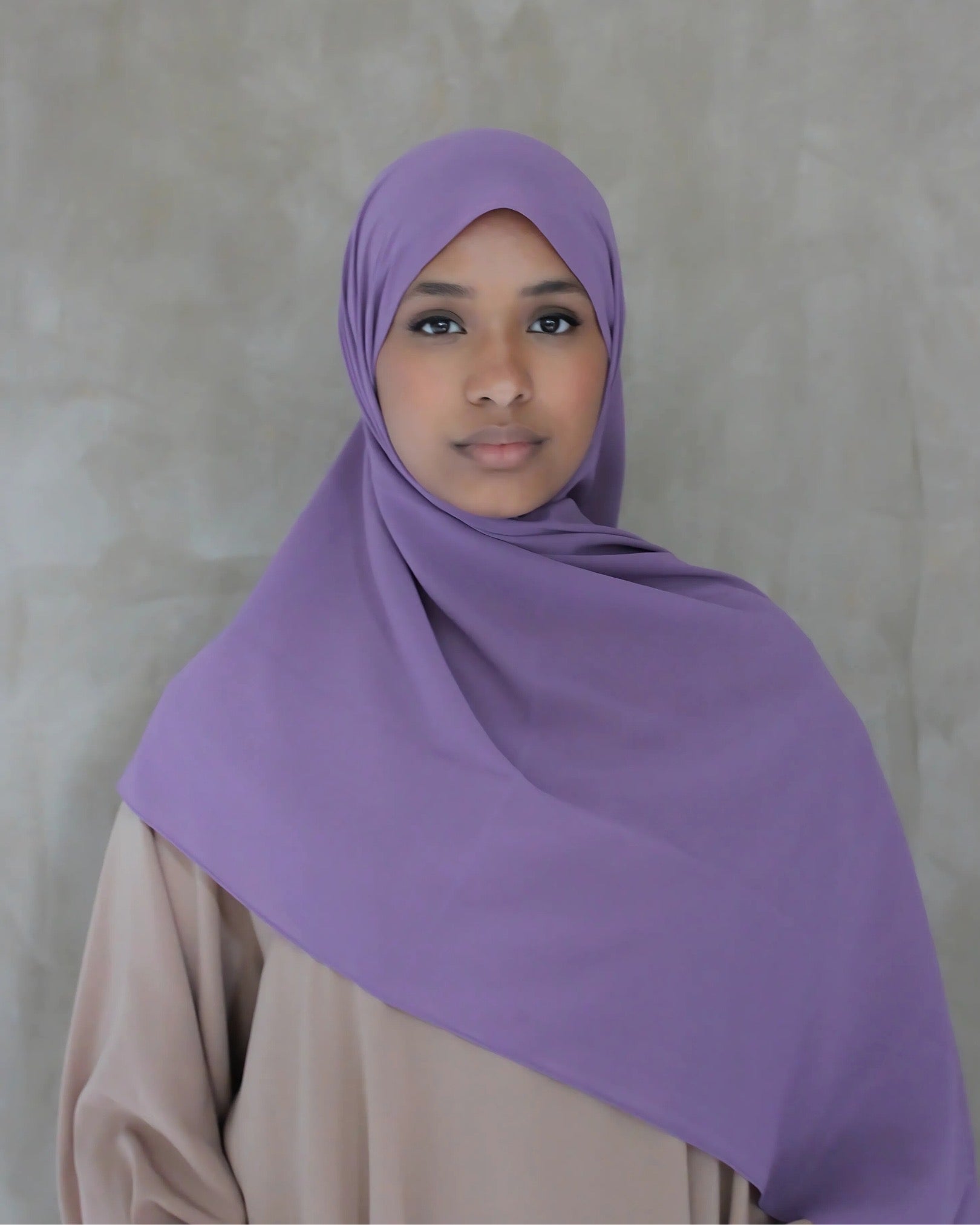 Lilac Chiffon Hijab