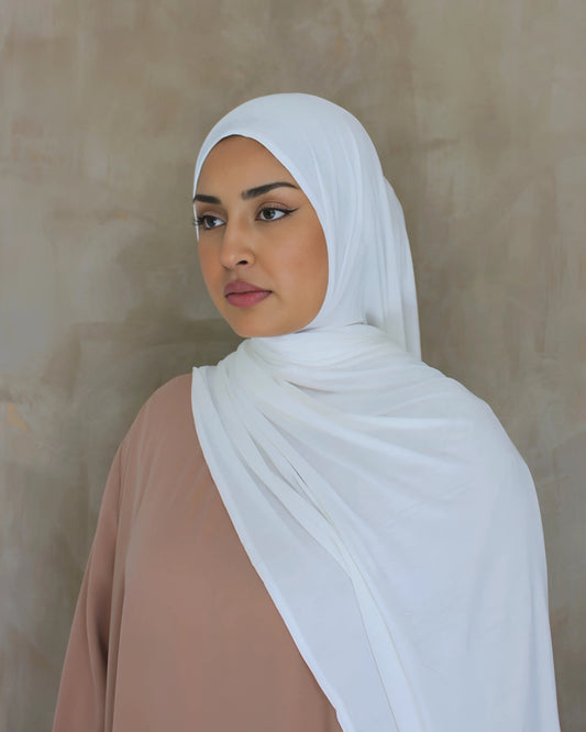 Ivory Premium Jersey Hijab