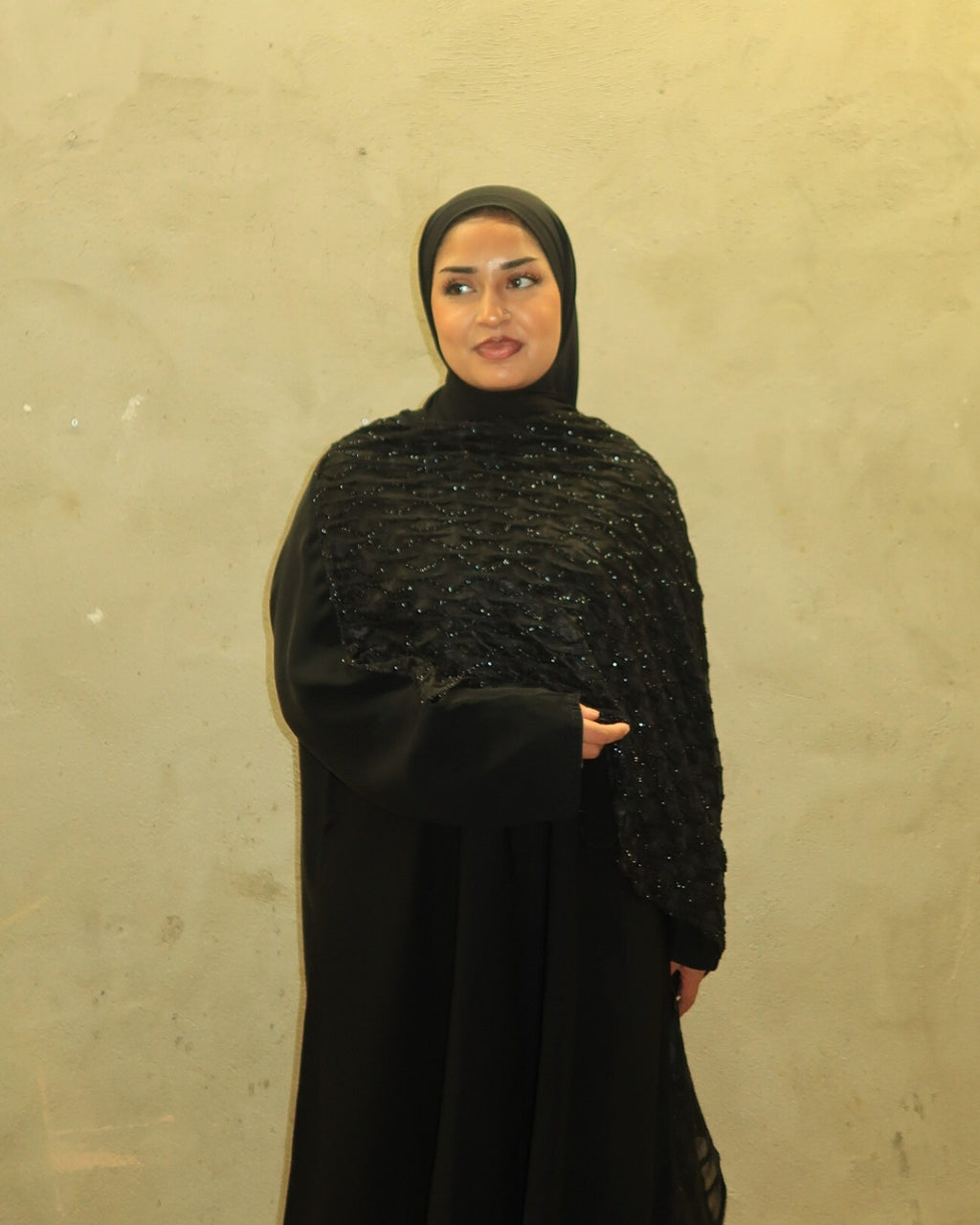 Layali - Wrap Sleeve Abaya