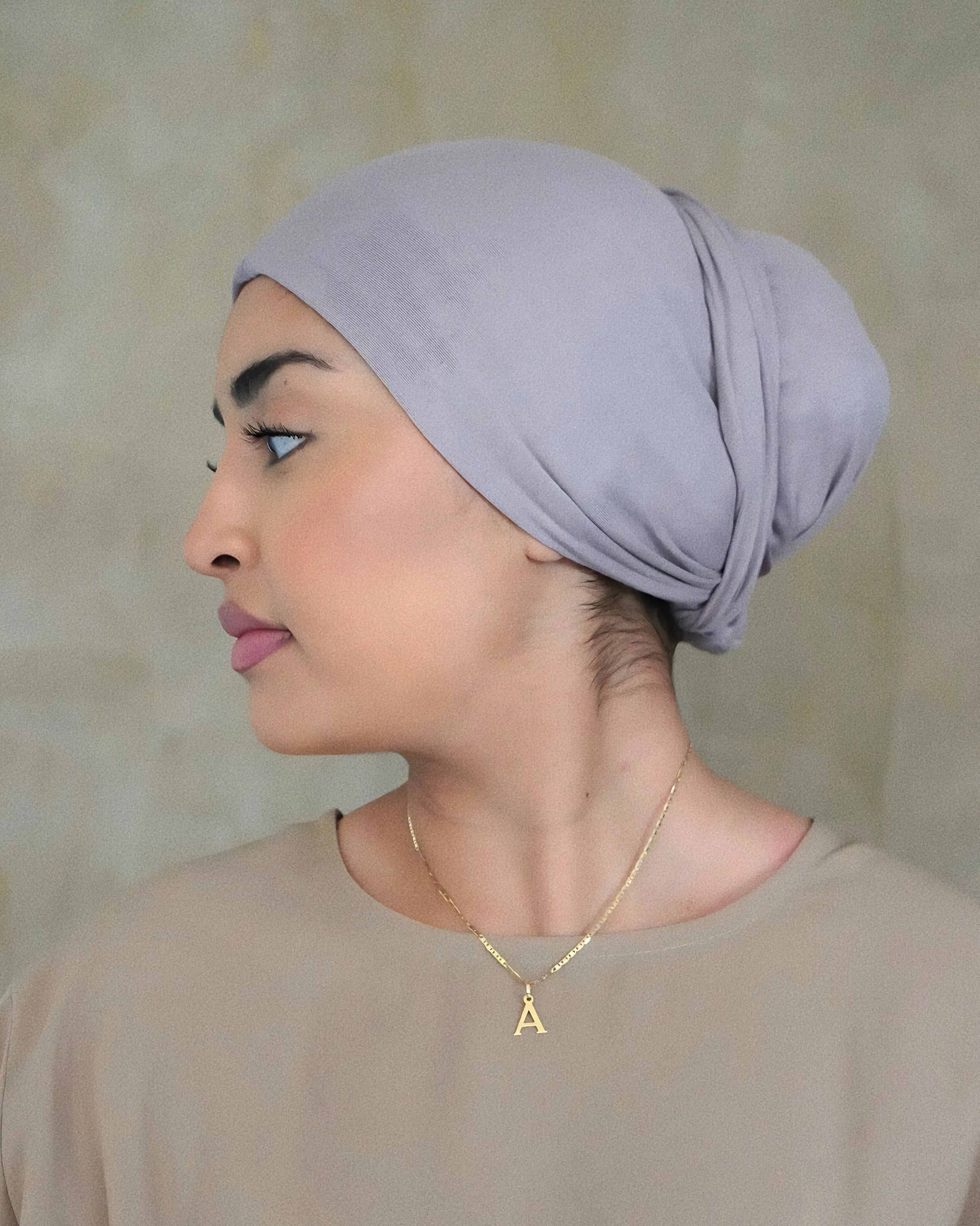 Mink Jersey Turban Wrap