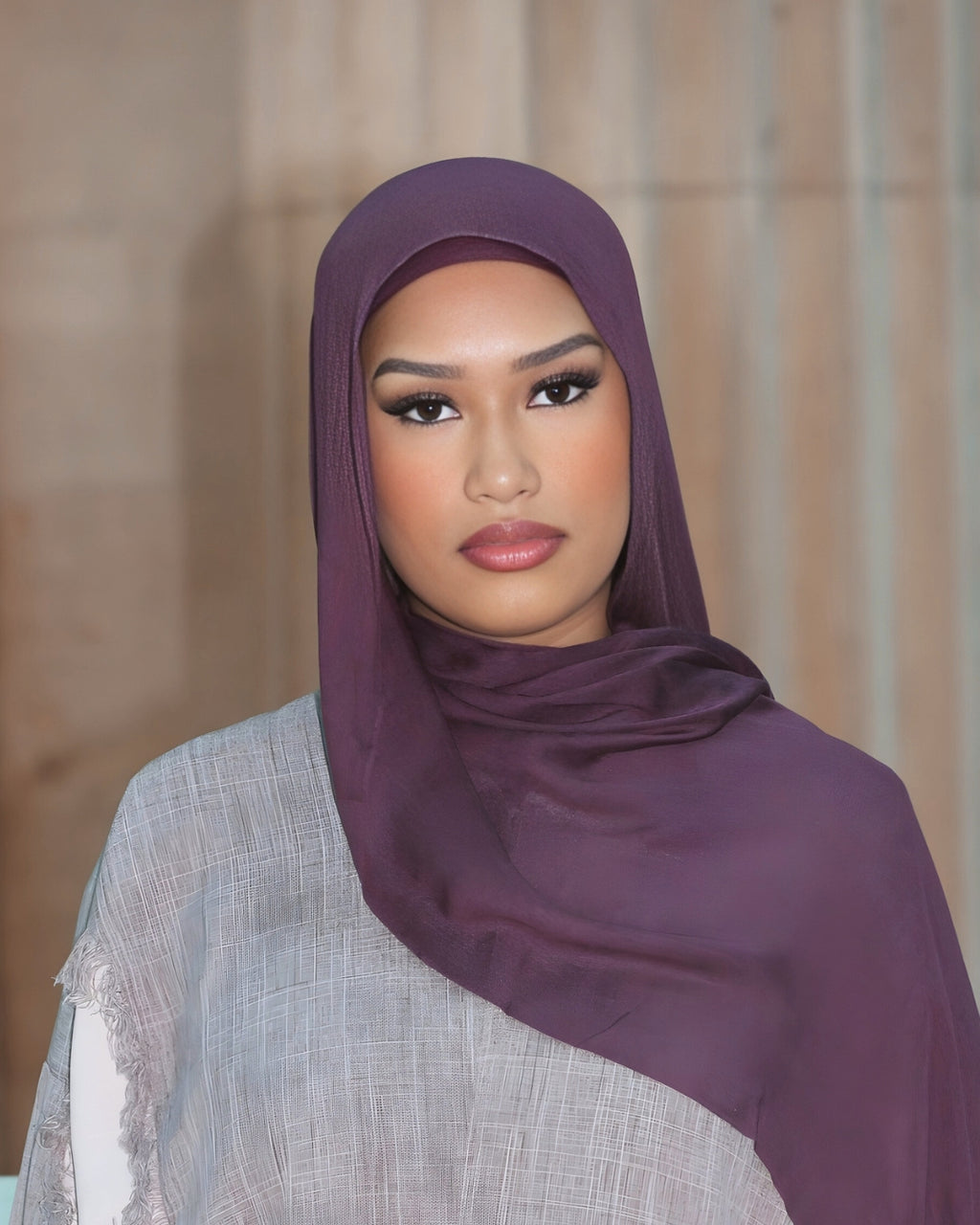 Aubergine Modal Hijab