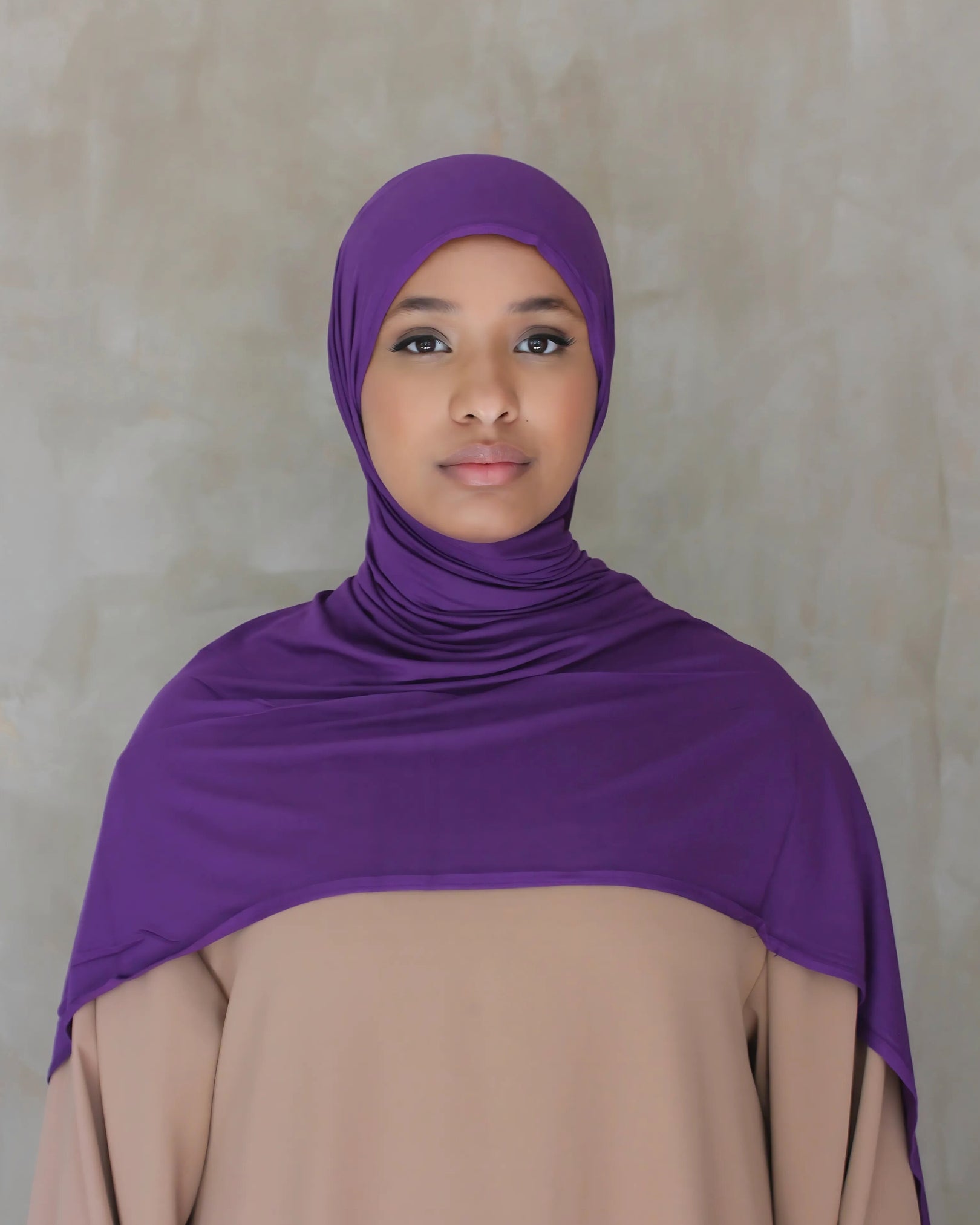 Purple Premium Jersey Hijab