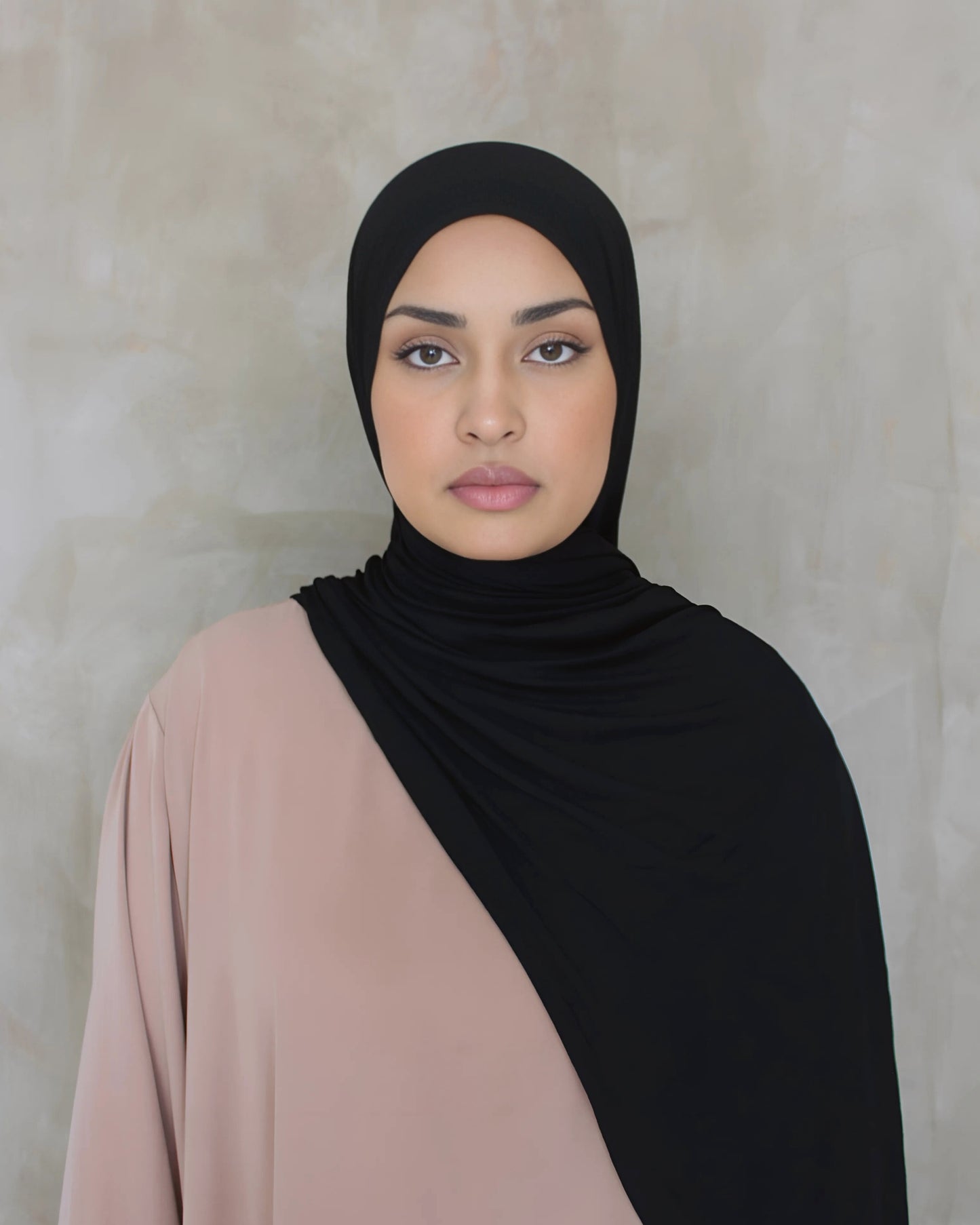 Black Premium Jersey Hijab