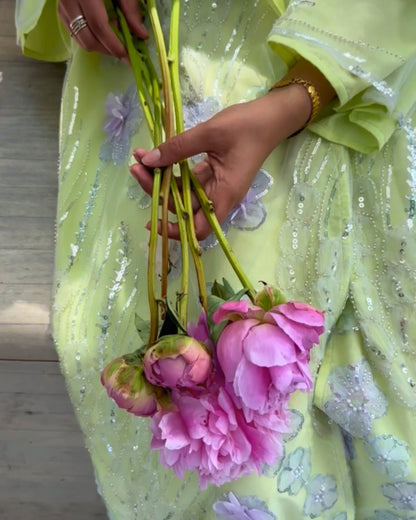 Spring Dew - Embellished Abaya