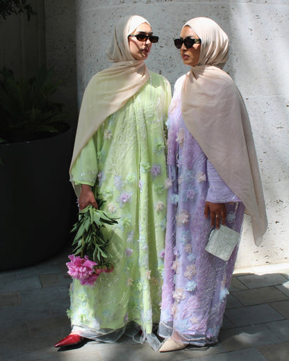 Spring Dew - Embellished Abaya