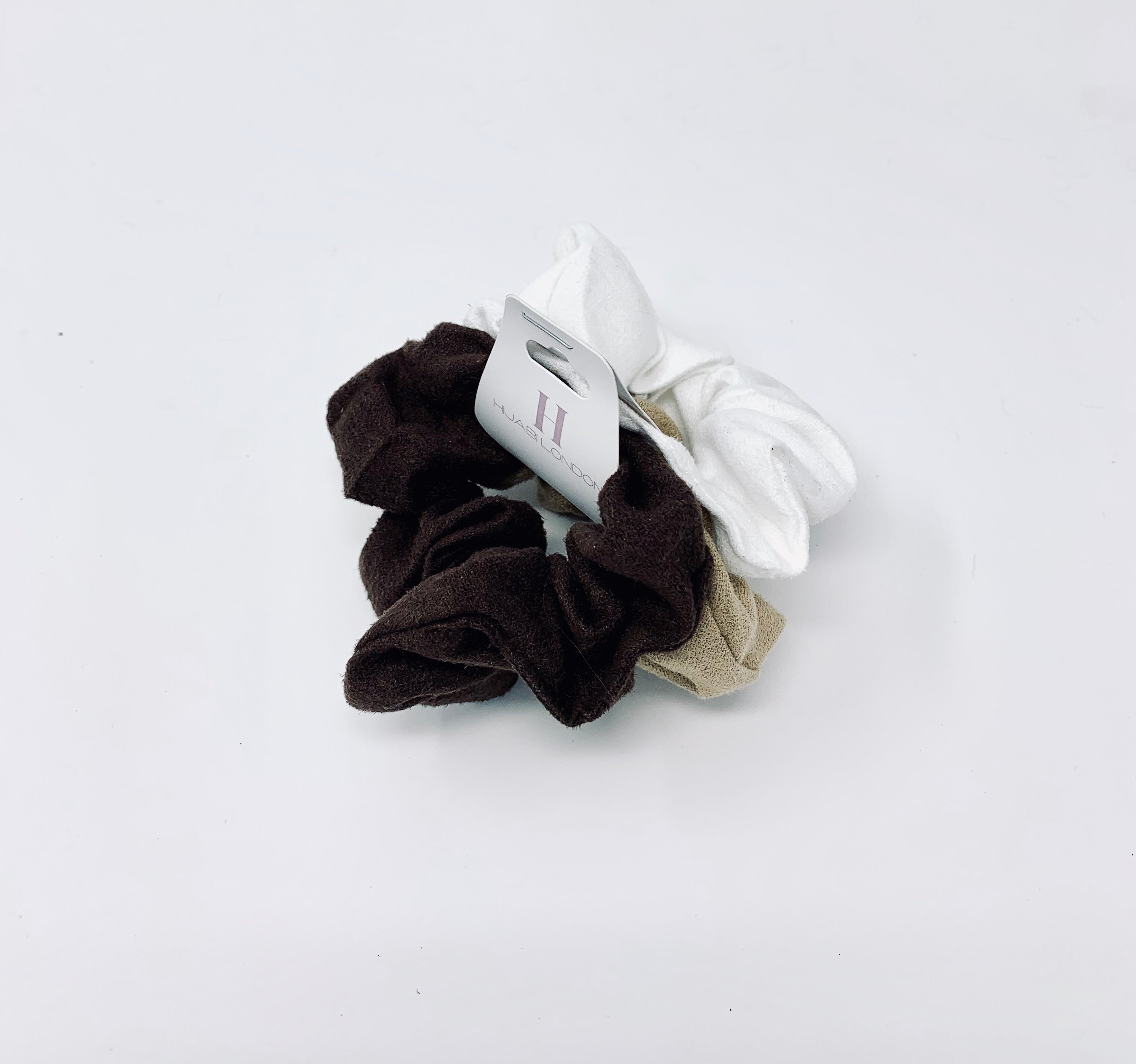 Suede Effect Hair Scrunchies