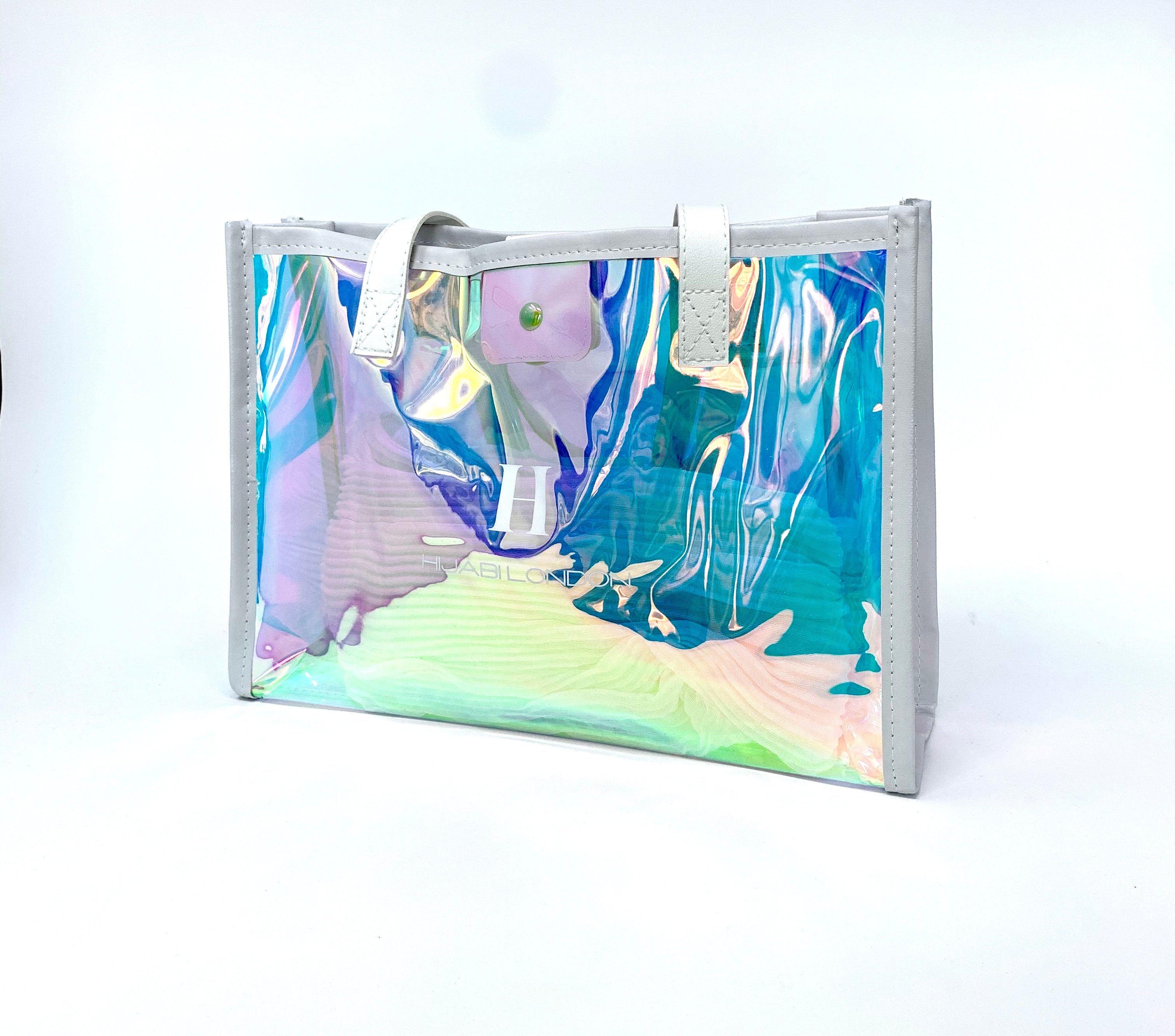 Clear Holographic HijabiLondon Handbag