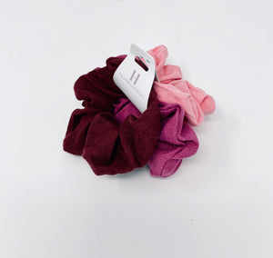 Suede Effect Hair Scrunchies